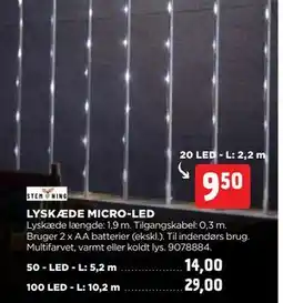 jem & fix LYSKÆDE MICRO-LED tilbud