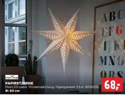 jem & fix PAPIRSTJERNE, DKK 68 tilbud