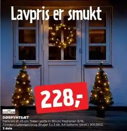 jem & fix DØRPYNTSÆT, DKK 228 tilbud