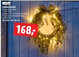 jem & fix DØRKRANS, DKK 168 tilbud