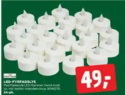 jem & fix LED-FYRFADSLYS, DKK 49 tilbud