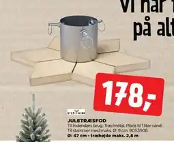 jem & fix JULETRÆSFOD, DKK 178 tilbud