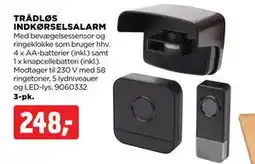jem & fix TRÅDLØS INDKØRSELSALARM, DKK 248 tilbud