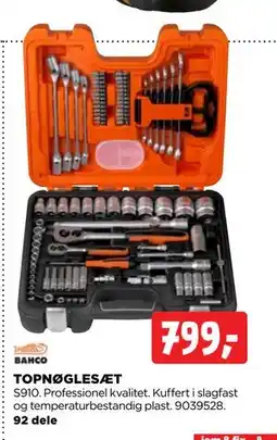 jem & fix TOPNØGLESÆT, DKK 799 tilbud