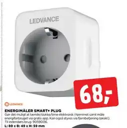 jem & fix ENERGIMÅLER SMART+ PLUG, DKK 68 tilbud