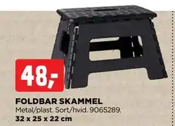 jem & fix FOLDBAR SKAMMEL, DKK 48 tilbud