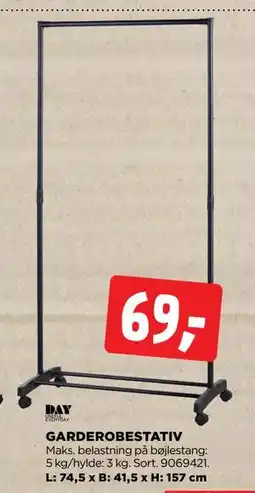 jem & fix GARDEROBESTATIV, DKK 69 tilbud