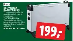 jem & fix KONVEKTOR RADIATOR MINI, DKK 199 tilbud