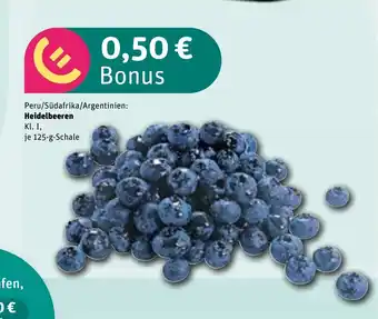 REWE DE Heidelbeeren tilbud