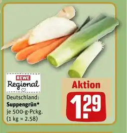 REWE DE Suppengrün tilbud