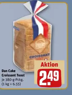 REWE DE Dan Cake Croissant Toast tilbud