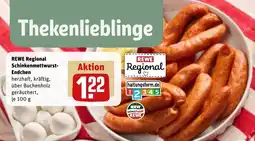 REWE DE REWE Regional Schinkenmettwurst- Endchen tilbud