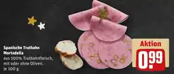 REWE DE Spanische Truthahn Mortadella tilbud
