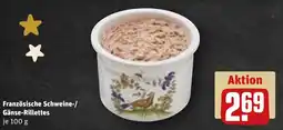 REWE DE Französische Schweine-/ Gänse-Rillettes tilbud