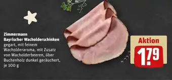 REWE DE Zimmermann Bayrischer Wacholderschinken tilbud