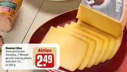 REWE DE Mammut Käse tilbud