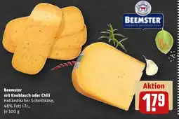 REWE DE Beemster mit Knoblauch oder Chili tilbud