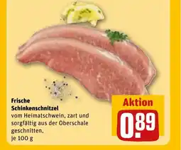 REWE DE Frische Schinkenschnitzel tilbud