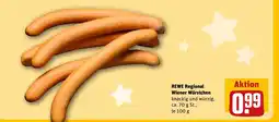 REWE DE REWE Regional Wiener Würstchen tilbud