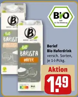 REWE DE Berief Bio Haferdrink tilbud