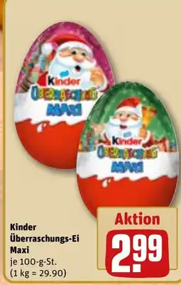 REWE DE Kinder Überraschungs-Ei Maxi tilbud
