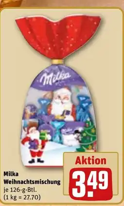 REWE DE Milka Weihnachtsmischung tilbud