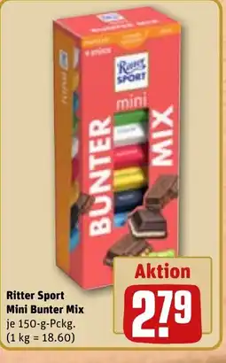 REWE DE Ritter Sport Mini Bunter Mix tilbud
