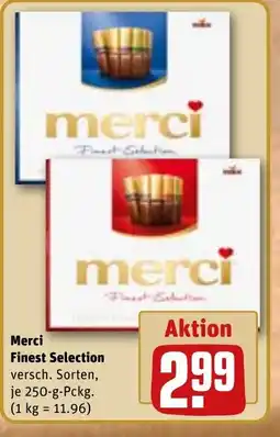 REWE DE Merci Finest Selection tilbud