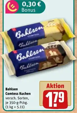 REWE DE Bahlsen Comtess Kuchen tilbud
