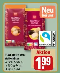 REWE DE REWE Beste Wahl Waffelnüsse tilbud
