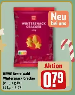 REWE DE REWE Beste Wahl Wintersnack Cracker tilbud