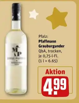 REWE DE Pfaffmann Grauburgunder tilbud