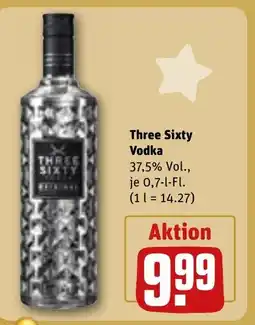 REWE DE Three Sixty Vodka tilbud