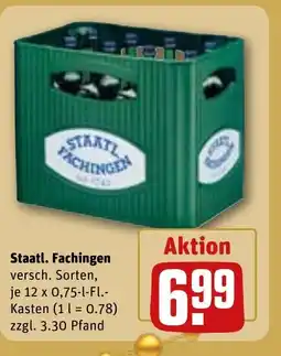 REWE DE Staatl. Fachingen tilbud