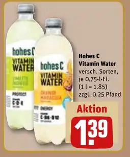 REWE DE Hohes C Vitamin Water tilbud