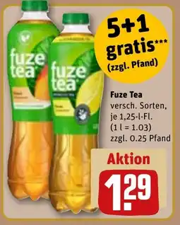 REWE DE Fuze Tea tilbud