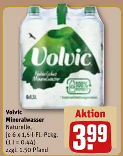 REWE DE Volvic Mineralwasser tilbud