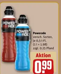 REWE DE Powerade tilbud