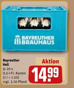 REWE DE Bayreuther Hell tilbud