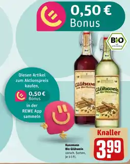 REWE DE Kunzmann Bio Glühwein tilbud