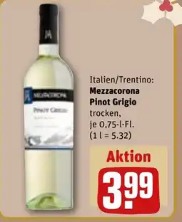 REWE DE Mezzacorona Pinot Grigio tilbud