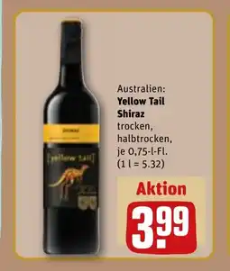 REWE DE Yellow Tail Shiraz tilbud