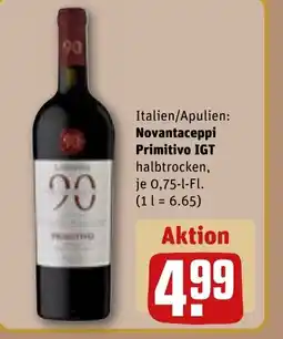 REWE DE Novantaceppi Primitivo IGT tilbud