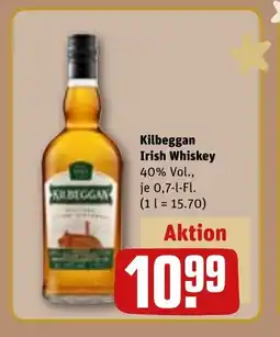 REWE DE Kilbeggan Irish Whiskey tilbud