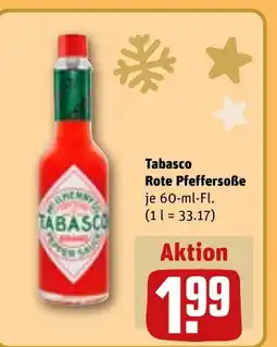 REWE DE Tabasco Rote Pfeffersoẞe tilbud