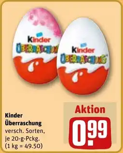 REWE DE Kinder Überraschung tilbud