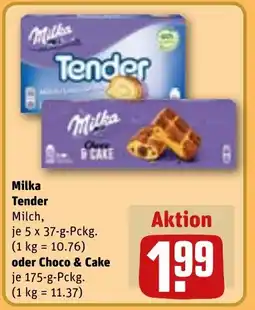 REWE DE Milka Tender oder Choco & Cake tilbud