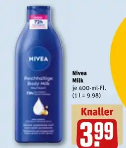 REWE DE Nivea Milk tilbud