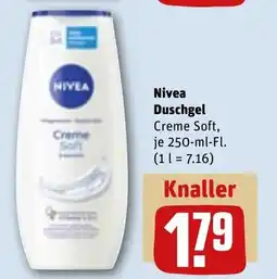 REWE DE Nivea Duschgel tilbud