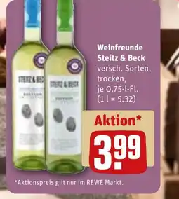 REWE DE Weinfreunde Steitz & Beck tilbud